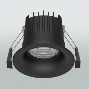LED-Einbau-Downlight Ø80mm; schwarz; 3.000K; 4.000K; 5.000K