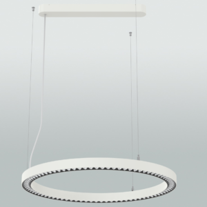 LED-Pendel-Ringleuchte Ø900mm, weiss
